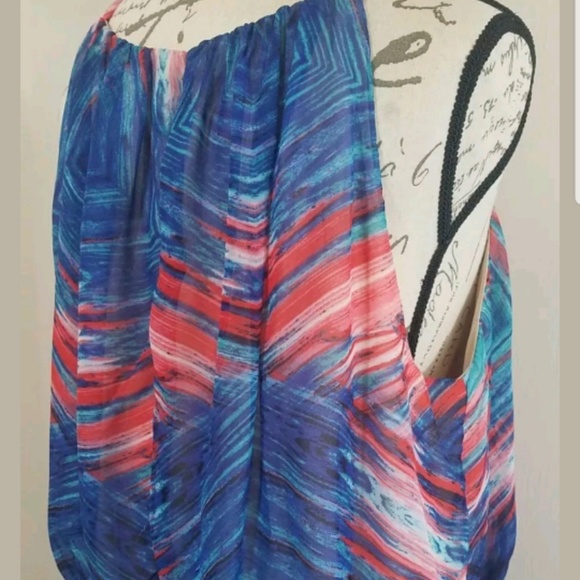 Sangria sleeveless size 16 multi color - Picture 3 of 6